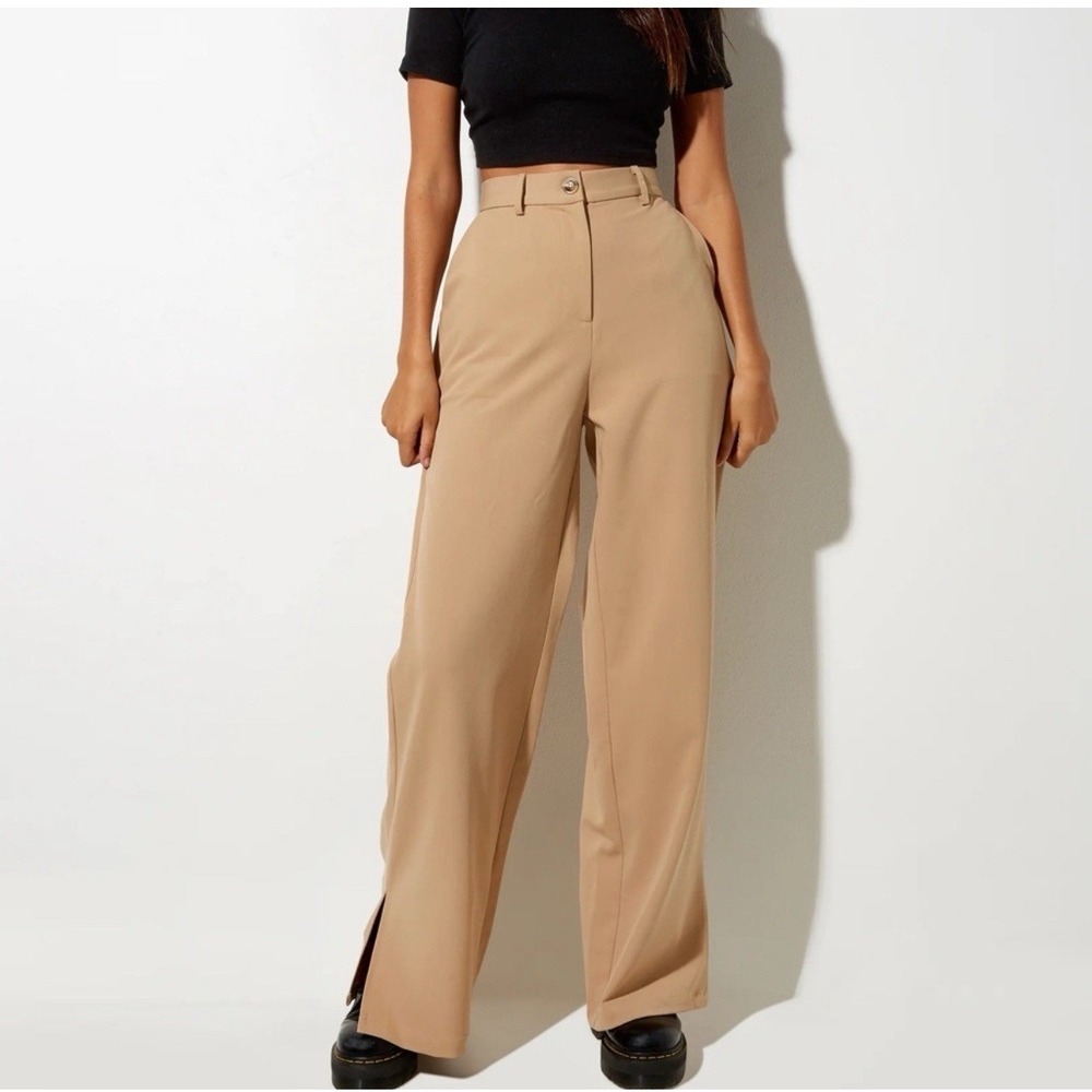 Motel‎ Rocks Gege Trouser Almond Size M /32L NWT